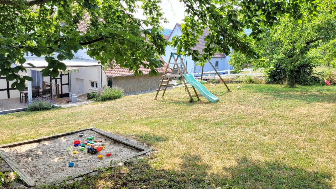 Romantik-Home Nordelsass - Ferienwohnung Fuer Selbstversorger Oberhoffen-les-Wissembourg Dış mekan fotoğraf