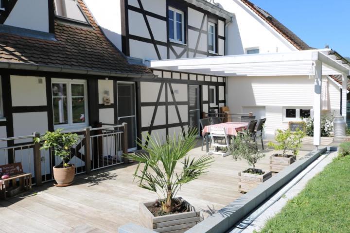 Romantik-Home Nordelsass - Ferienwohnung Fuer Selbstversorger Oberhoffen-les-Wissembourg Dış mekan fotoğraf